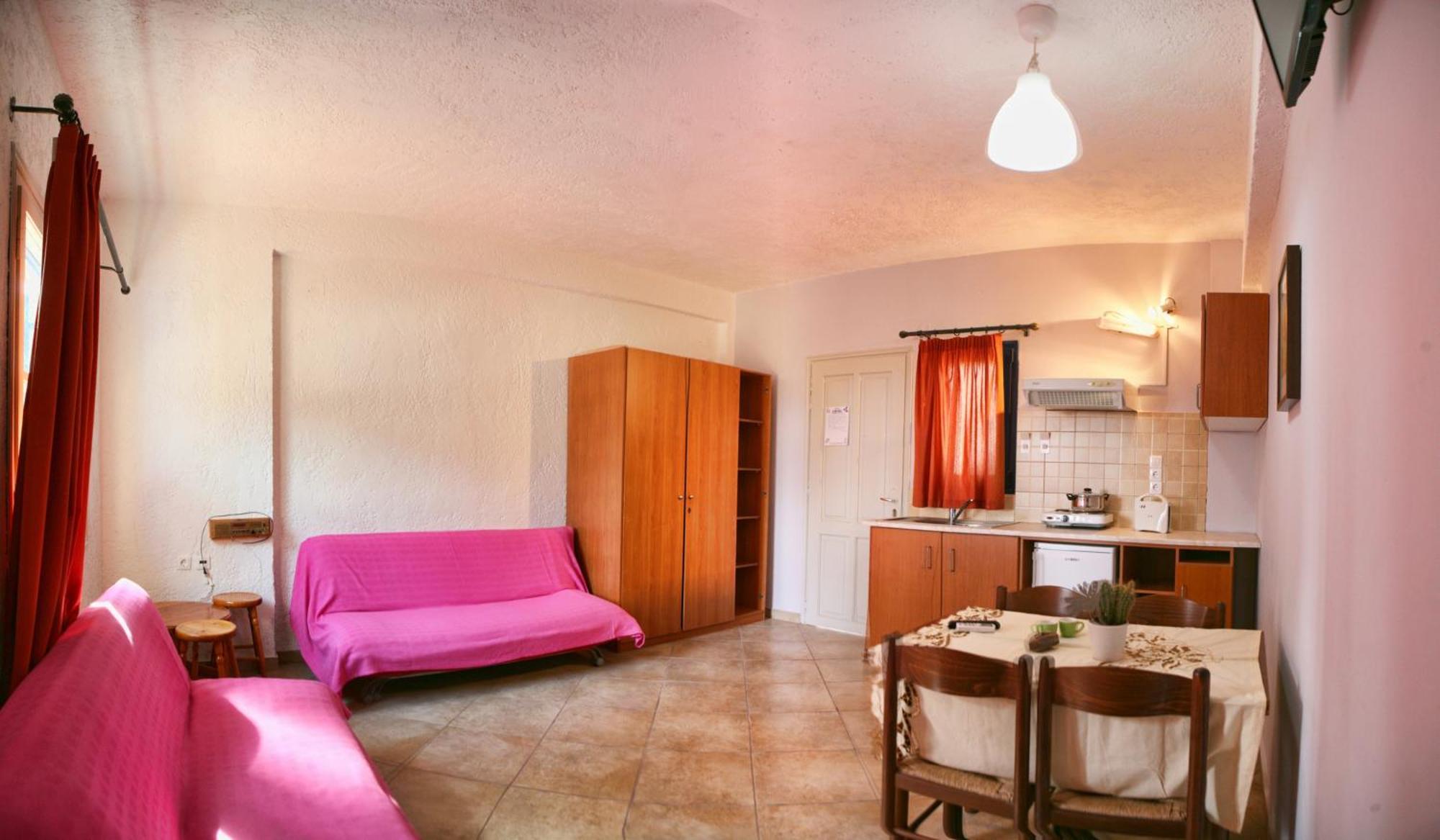 9 Musses Hotel Apartments Szkála Misztegnón Szoba fotó